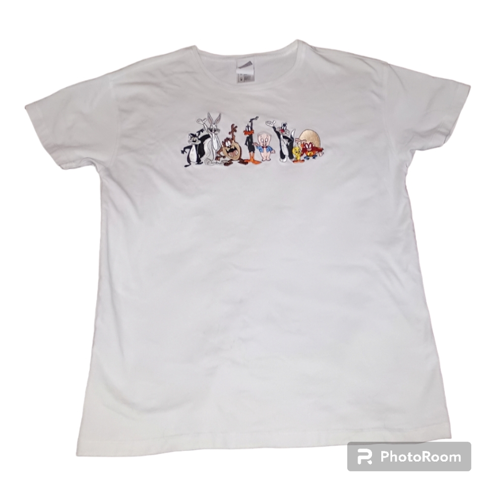 Warner Bros Studio Store Looney Tunes medium Character unisex tshirt great shape